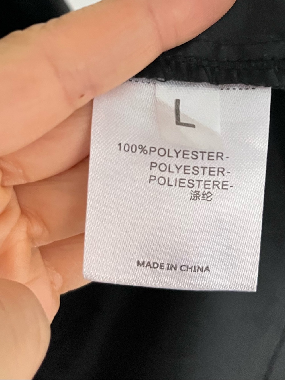 Golden Goose Sneaker Maker One Size Lab Windbreaker Coat Black Size Large Unisex - Picture 6 of 6